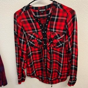 Express blouse new only worn 1 time